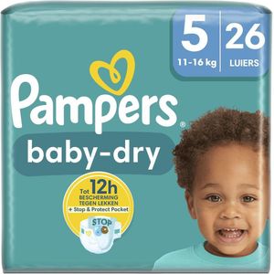 Pampers Baby-Dry Maat 5 Luiers - Stapelkorting Pampers
