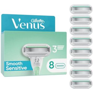 2+2 Gratis: Gillette Venus Smooth Sensitive Scheermesjes - 2+2 Gratis