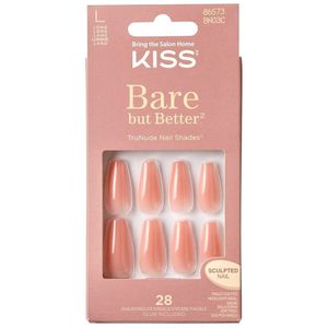 Kiss Bare But Better Nude Glow Kunstnagels - Gratis thuisbezorgd