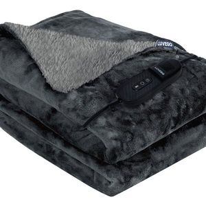Luvego Elektrische Bovendeken Warmte deken met Fleece/Sherpa