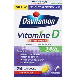 Davitamon Vitamine D 1 Per Week Capsules - Gratis thuisbezorgd