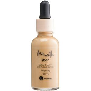 Kruidvat Stay With Me 040 W Light Caramel Radiant Matte Serum Foundation - Gratis thuisbezorgd