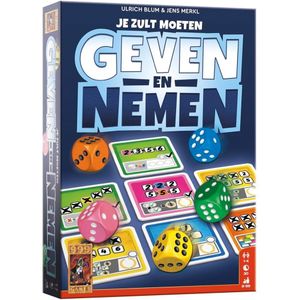 Geven en Nemen - Dobbelspel | Leeftijd 8+ | 1-4 spelers | Meeslepend en tactisch