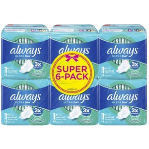 Always Ultra Day Normal Maandverband met Vleugels