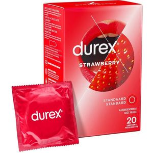 Durex Strawberry Condooms - Gratis thuisbezorgd