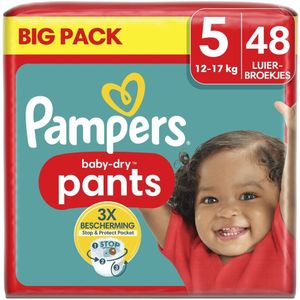 Pampers Baby-Dry Pants Maat 5 Luierbroekjes - Stapelkorting Pampers big pack