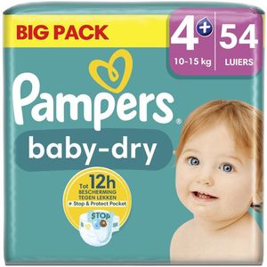 Pampers Baby-Dry Maat 4 Luiers - Stapelkorting Pampers big pack