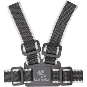 Lorelli Safety Harness Grey & White Kinderstoel Tuigje met