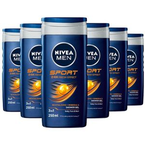 Nivea Men Sport 24H Fresh Effect Douchegel - 50% Korting