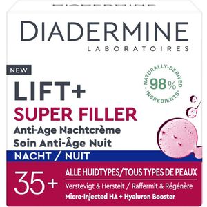 Diadermine Lift+ Super Filler Nachtcrème - 1+1 Gratis