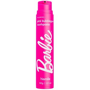 Hismile Barbie Pink Bubblegum Tandpasta