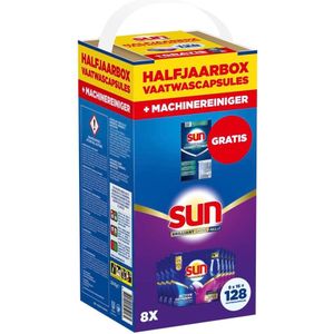 Sun Brilliant Shine Vaatwascapsules + Machinereiniger