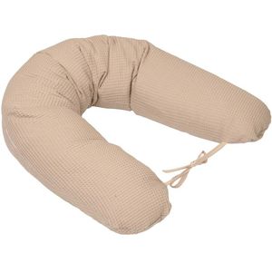 MamaLoes Amy Wafel Beige Voedingskussen