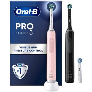 Oral-B Pro 3 3900N Cross Action Elektrische Tandenborstels Gift Edition - Oral-B elektrische tandenborstel