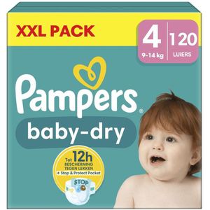 Pampers Baby-Dry Maat 4 Luiers