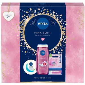 NIVEA Pink Soft Skincare Moments Geschenkset
