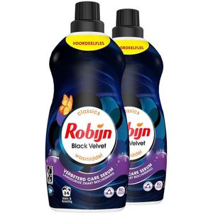 Robijn Classics Klein & Krachtig Black Velvet Vloeibaar Wasmiddel - Diverse multipakken 60% korting