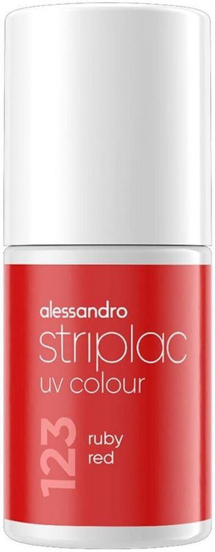 Alessandro - Striplac UV Colour - Nagellak - 123 Ruby Red - 6,5 ml
