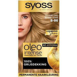 Syoss Oleo Intense 8-86 Golden Dark Blond Haarkleuring - 1+1 Gratis