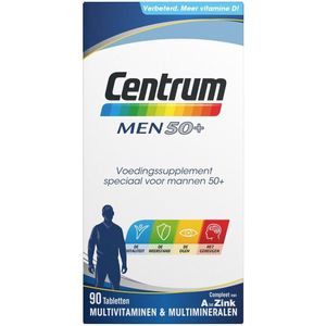 Centrum Men 50+ Multivitaminen Tabletten - Gratis thuisbezorgd