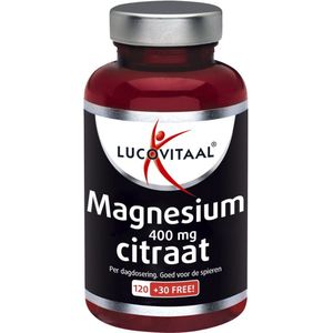 Lucovitaal Magnesium Citraat Tabletten - 1+1 Gratis