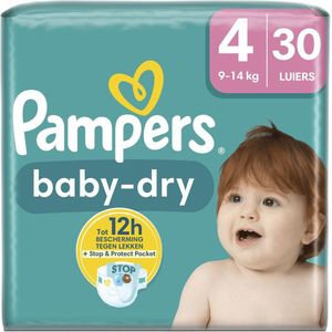 Pampers Baby-Dry Maat 4 Luiers - Stapelkorting Pampers