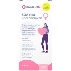 Homed-IQ - Soa Test voor Vrouwen - Zelftest