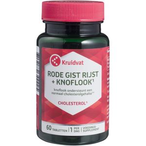 Kruidvat Rode Gist Rijst + Knoflook Tabletten - Gratis thuisbezorgd