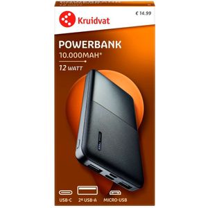 Kruidvat 10.000 mAh Powerbank
