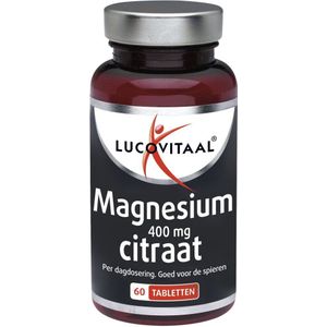 Lucovitaal Magnesium Citraat 400mg Tabletten - 1+1 Gratis
