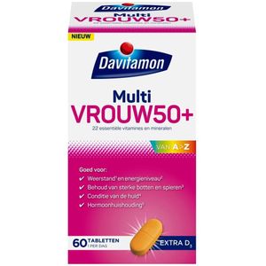 Davitamon Multi Vrouw 50+ Tabletten - 25% korting