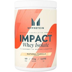 Myprotein Impact Natural Vanilla Whey Isolate - Gratis thuisbezorgd