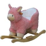 X Adventure Hobbelpaard / Schommelpaard Lama Roze