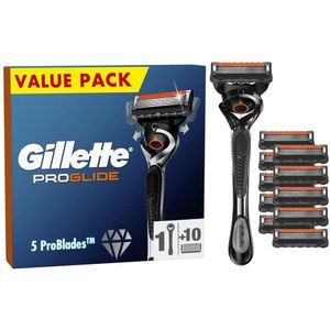 Gillette Fusion ProGlide Scheersysteem Met Navulmesjes - Gillette voordeelpak voor 29.99
