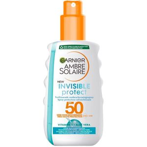 Garnier Ambre Solaire Invisible Protect SPF50 Zonnespray - 50% Korting