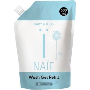 2e Halve Prijs: Naïf Baby & Kids Wash Gel Navulling - 2e Halve Prijs