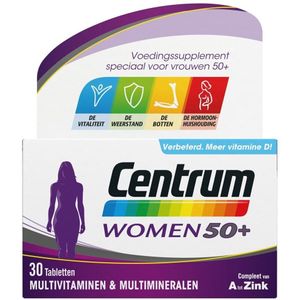 Centrum Women 50+ Multivitaminen Tabletten - Gratis thuisbezorgd
