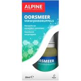 Alpine Oorsmeer Verwijderdruppels - 20% korting