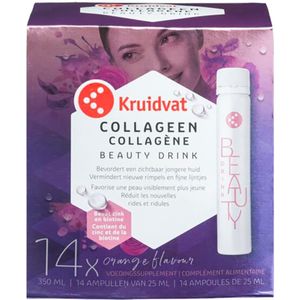 Kruidvat - Collageen Beautydrink - Sinaasappelsmaak - Zink
