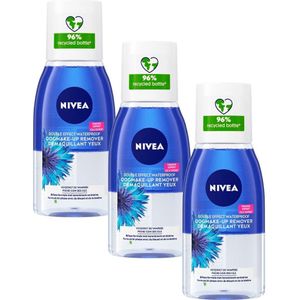 Nivea Double Effect Waterproof Oogmake-upremover - 1+1 Gratis