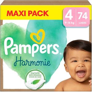 Pampers Harmonie Maat 4 Luiers - Pampers Harmonie Maxi Packs