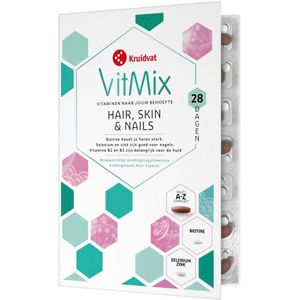 Kruidvat VitMix Hair, Skin & Nails Vitaminepakket - Stapelen Kruidvat Vitmix