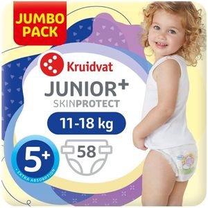 Kruidvat 5+ Junior Plus Luiers Jumbopack