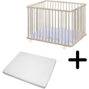 Bebies First Opvouwbare Baby Box Liam Clay Met Matras
