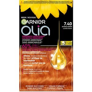 Garnier Olia 7.40 Intens Koper Permanente Haarkleuring - Nutrisse en Olia 2 voor 20.00