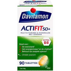 Davitamon Actifit 50+ Tabletten - Gratis thuisbezorgd