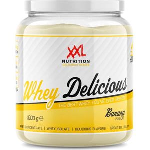 XXL Nutrition Whey Delicious Banaan Eiwitshake - Body&Fit en XXL Nutrition