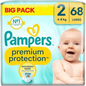 Pampers Premium Protection Maat 2 Luiers - Stapelkorting Pampers Big Pack