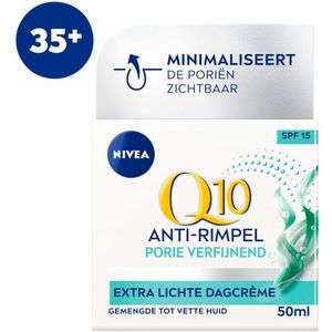 Nivea Q10plus 35+ Lichte Textuur Anti-Rimpel Dagcrème - 1+1 Gratis