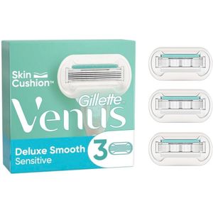 Gillette Venus Deluxe Smooth Sensitive Navulmesjes - Gratis Ariel pods plus ultra